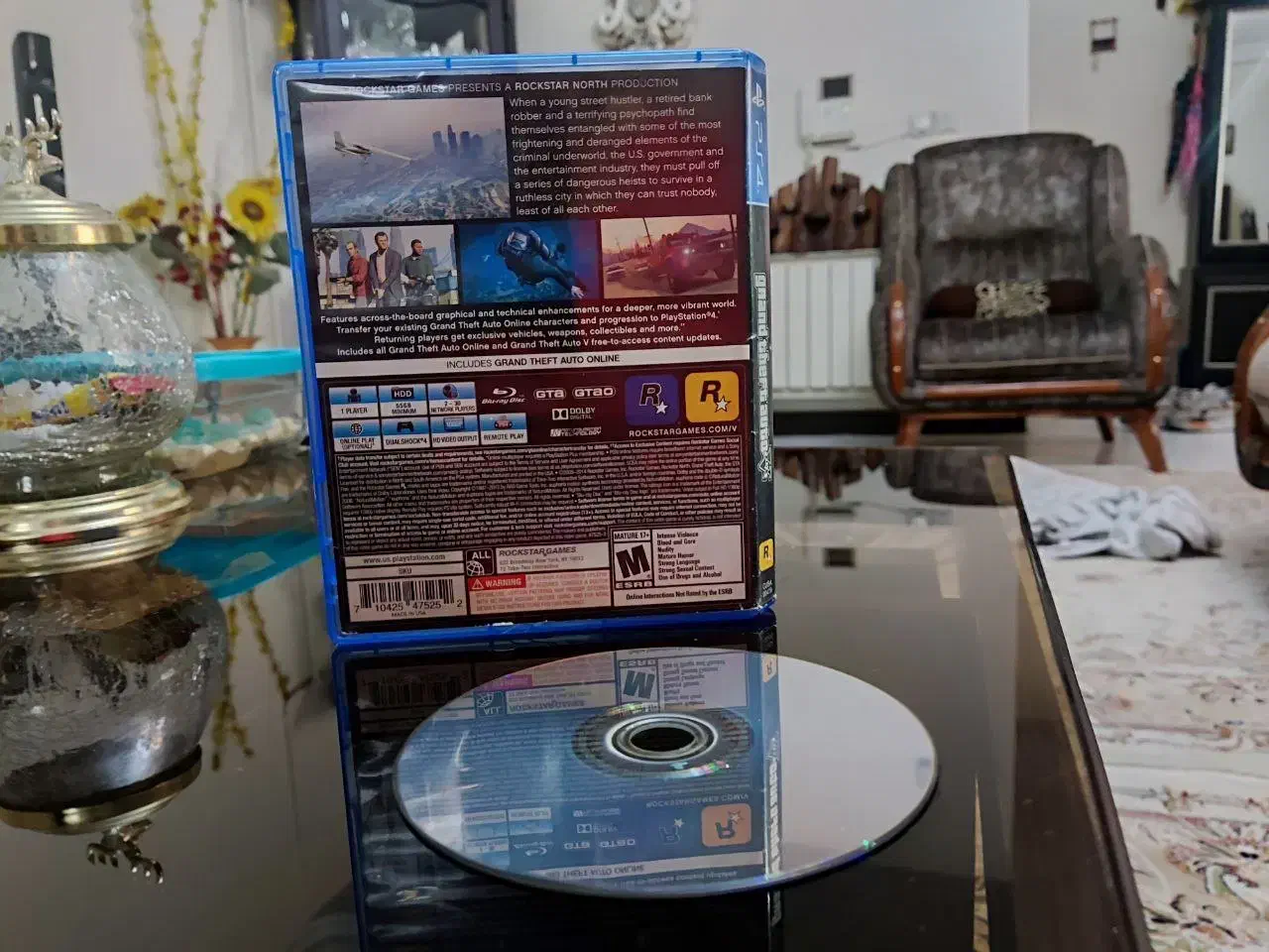 GTA V دیسک|کنسول، بازی ویدئویی و آنلاین|همدان, |دیوار