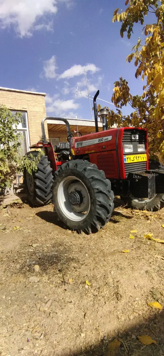 فروش تراکتور۸۰۰ جفت مدل ۴۰۱ و ادوات نو|خودرو سنگین|خانمیرزا, |دیوار