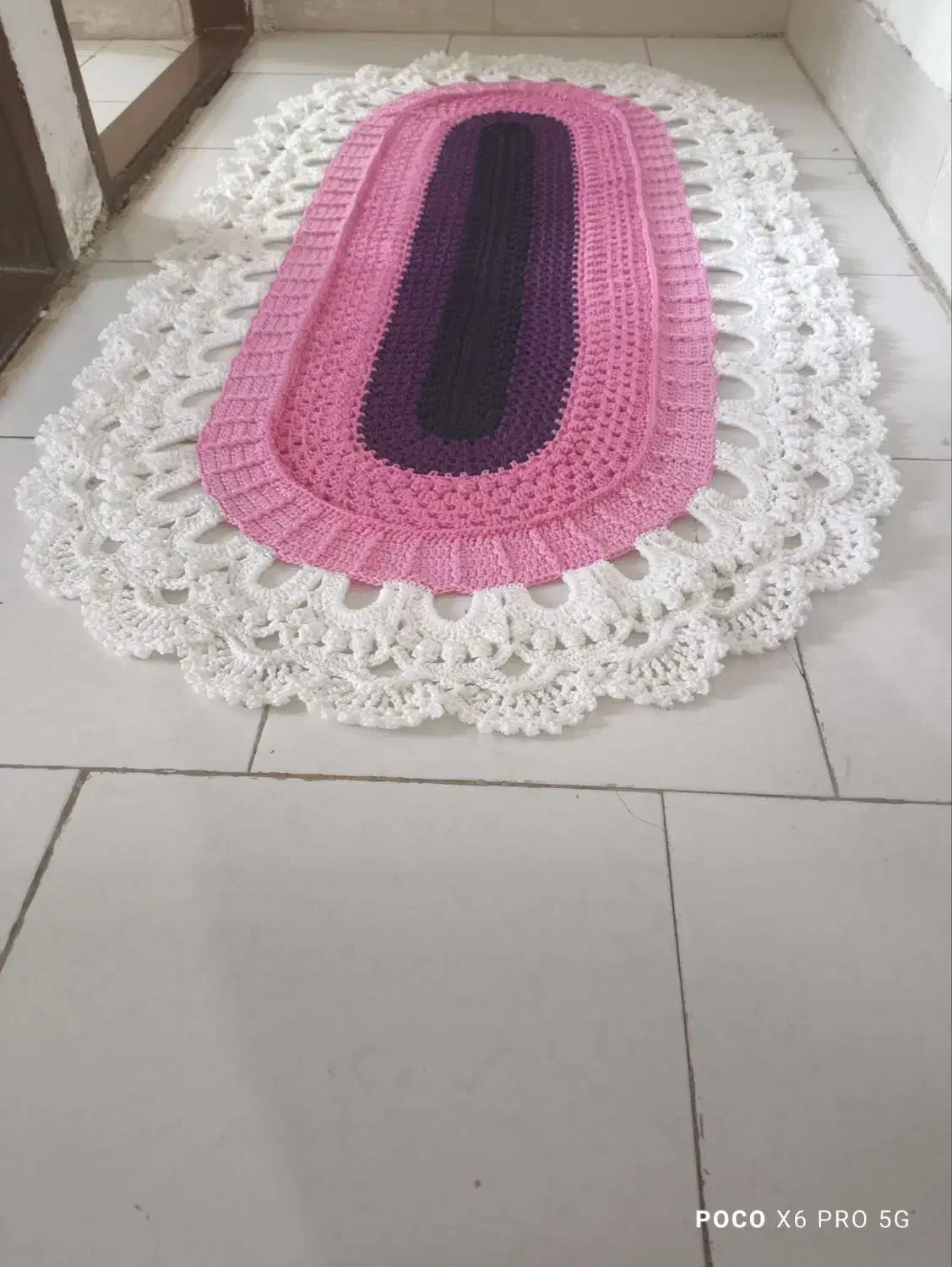 ماندالا(فرشینه)مجلل طرح بیضی|پادری|سربیشه, |دیوار