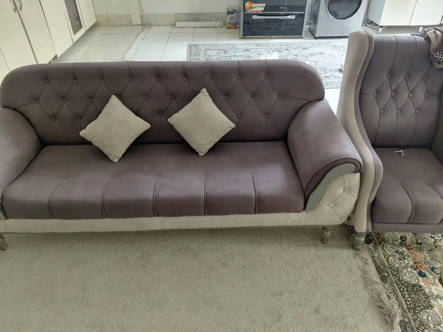 مبل هفت نفره|مبلمان خانگی و میز عسلی|الشتر, |دیوار