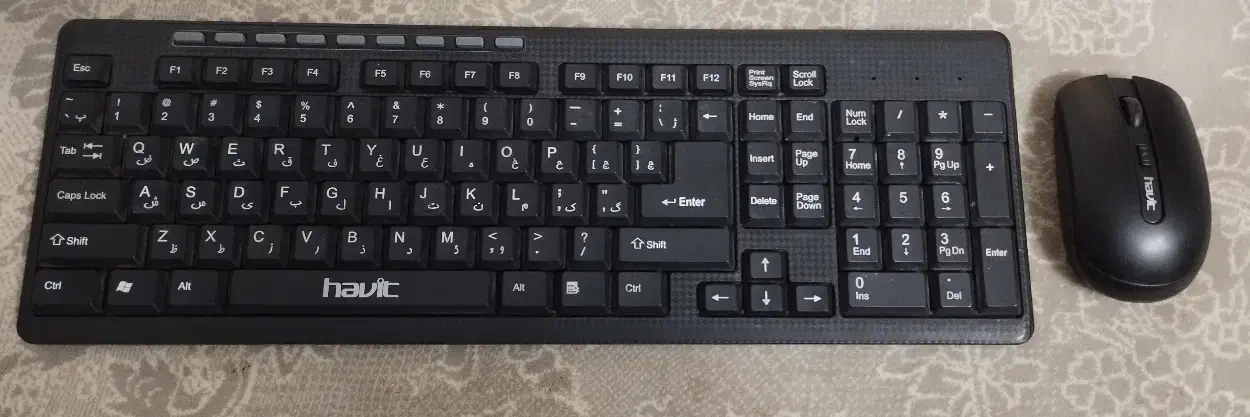 موس و کیبورد بیسیم|قطعات و لوازم جانبی رایانه|قم, چهار مردان|دیوار