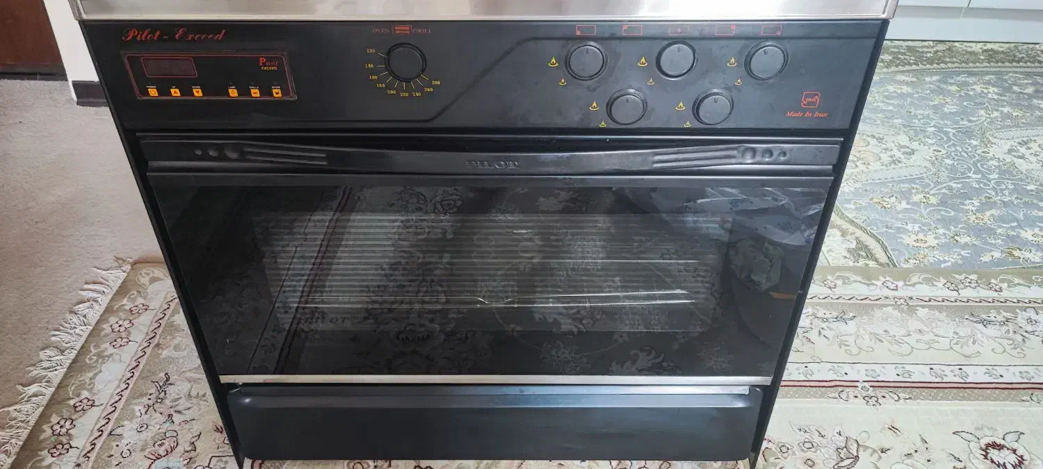 فروش اجاق گاز پنج شعله فر دار پیلوت|اجاق گاز و لوازم برقی پخت‌وپز|صدرا-فارس, فاز ۱|دیوار