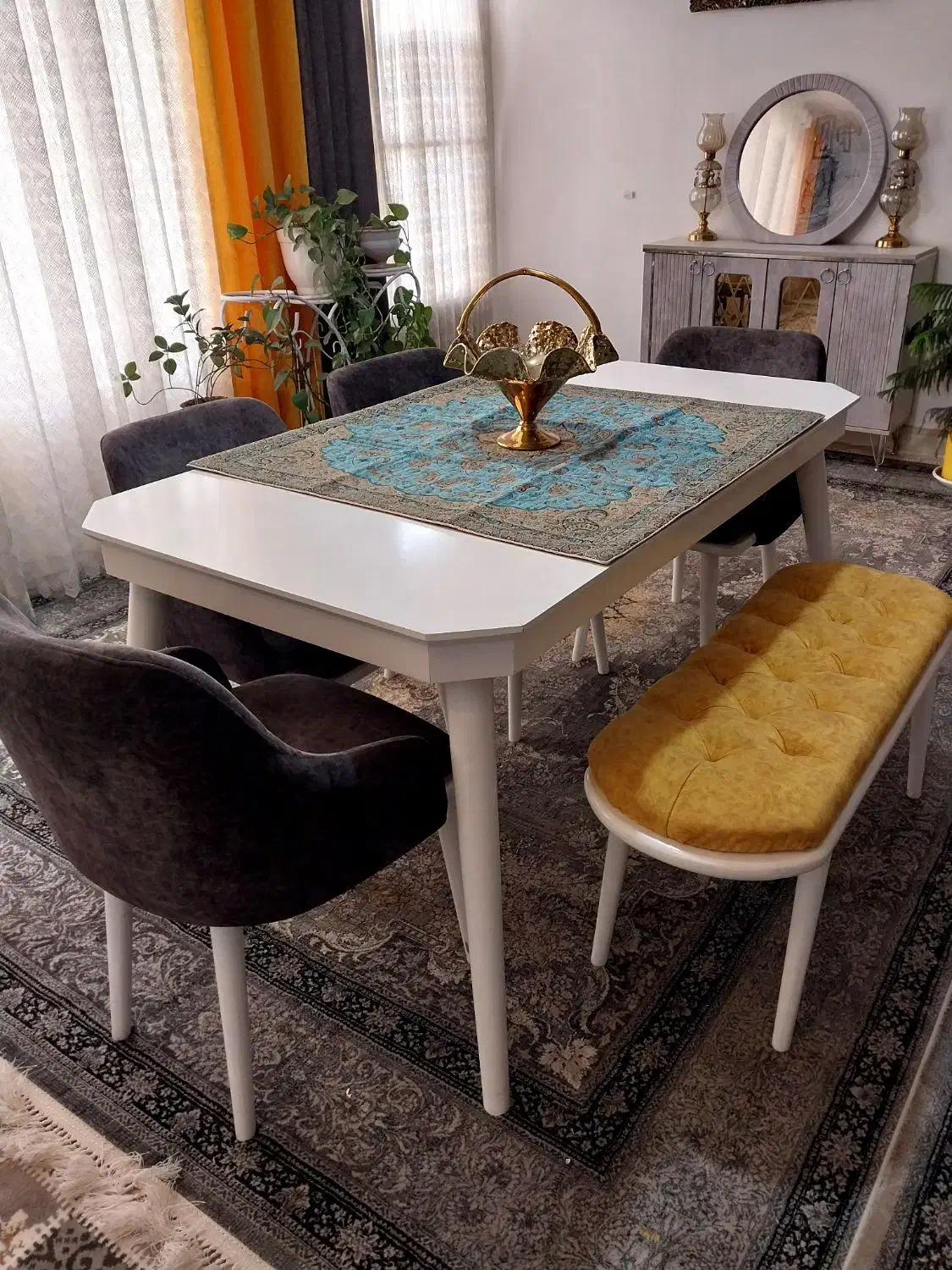 ناهارخوری|میز و صندلی غذاخوری|سیرجان, |دیوار