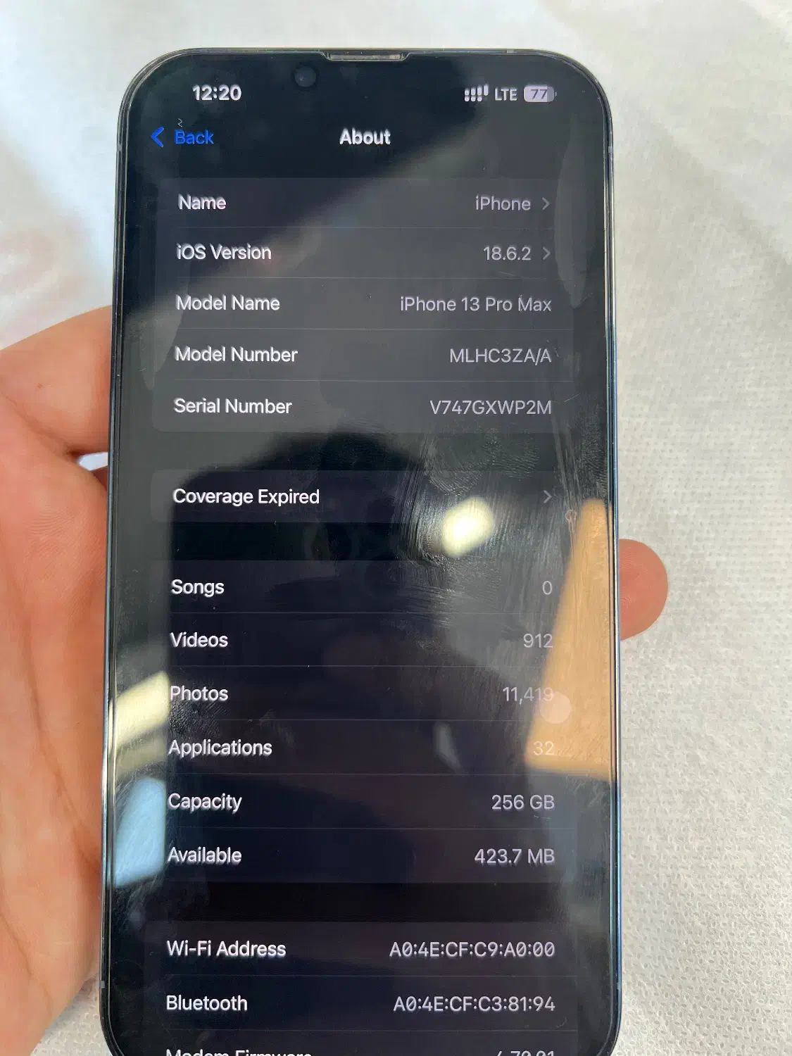 iPhone 13pro max 256 ZA|موبایل|نوشهر, |دیوار