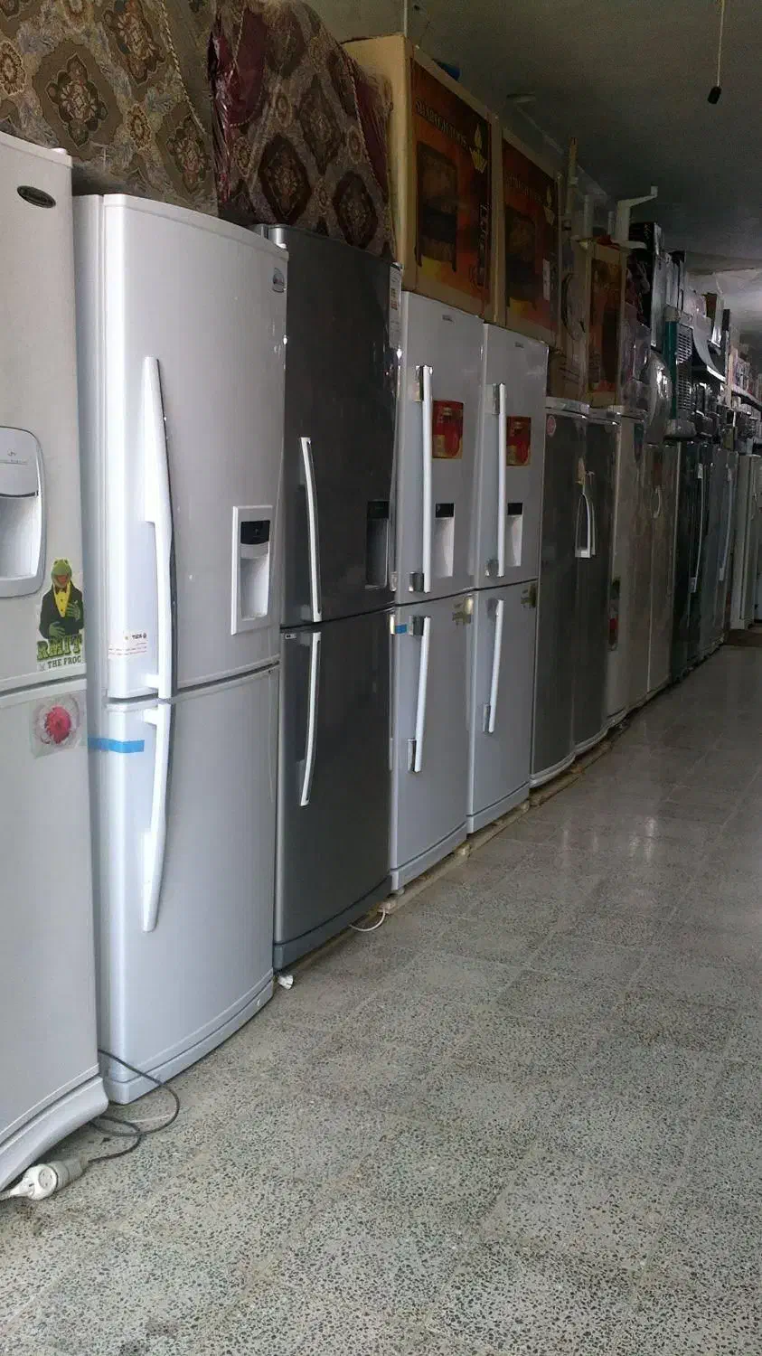 یخ‌چال‌فر‌یز‌ر‌ د‌و‌قلو‌ د‌ر‌حد‌نو‌|یخچال و فریزر|شهرکرد, |دیوار