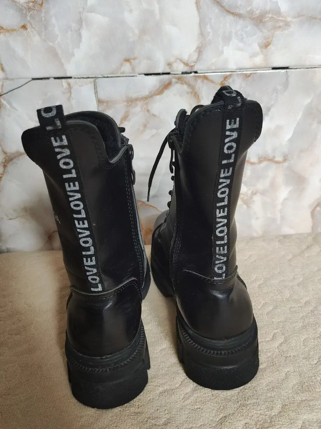 بوت مشکی سایز ۴۰|کیف، کفش، کمربند|اصفهان, شاهزید|دیوار