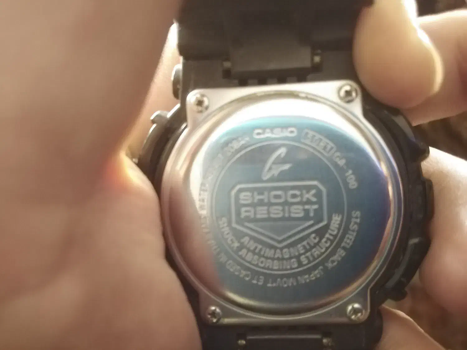 G shock. Ga100|ساعت|اراک, |دیوار