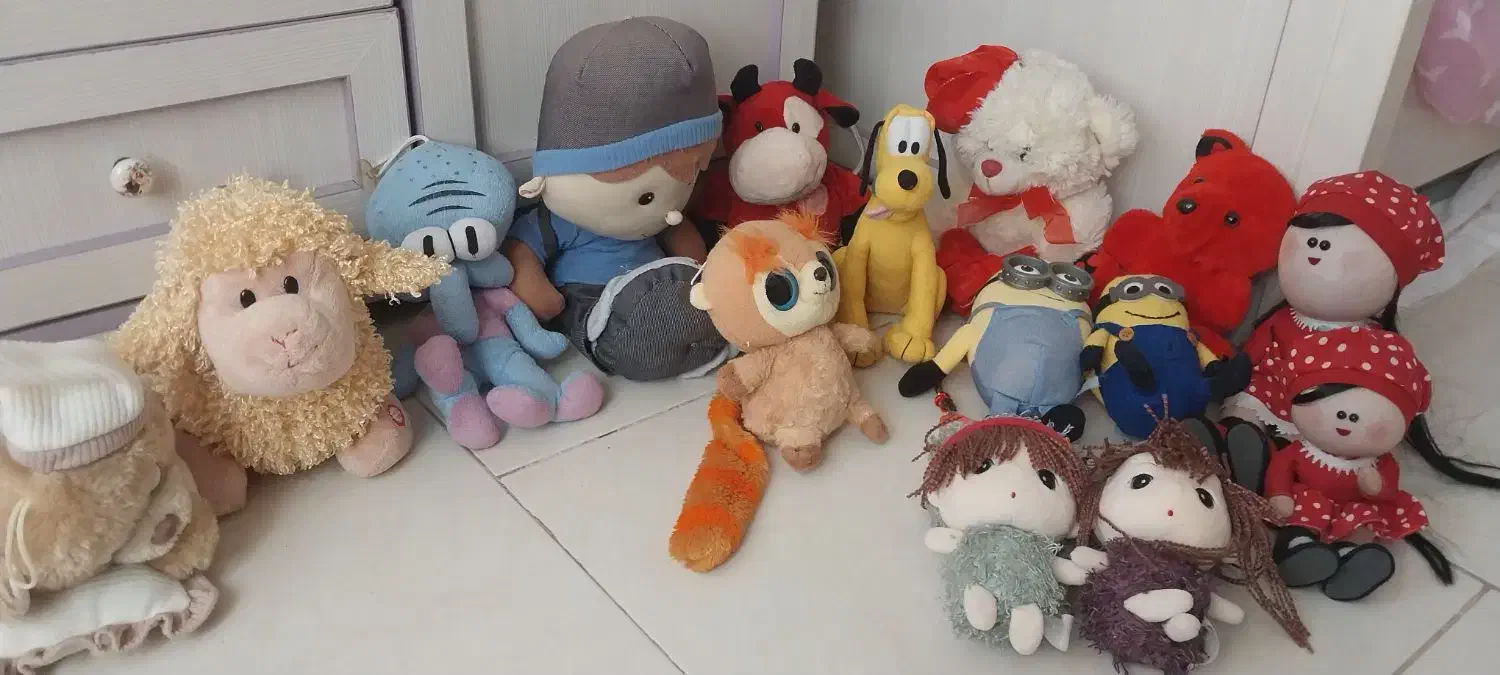 عروسک در حد نو|اسباب‌‌بازی|مشهد, شهید فرامرز عباسی|دیوار