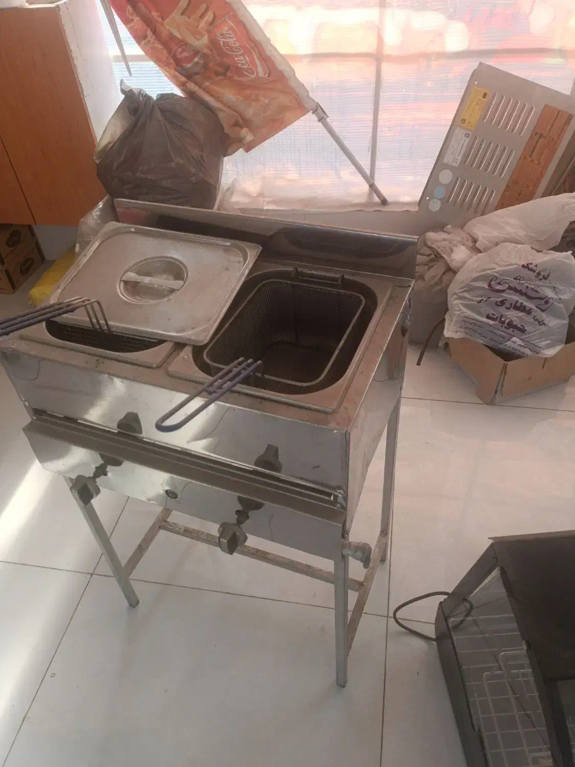 سرخ کن دو بنماری نو|ماشینآلات صنعتی|ری, هاشمآباد|دیوار