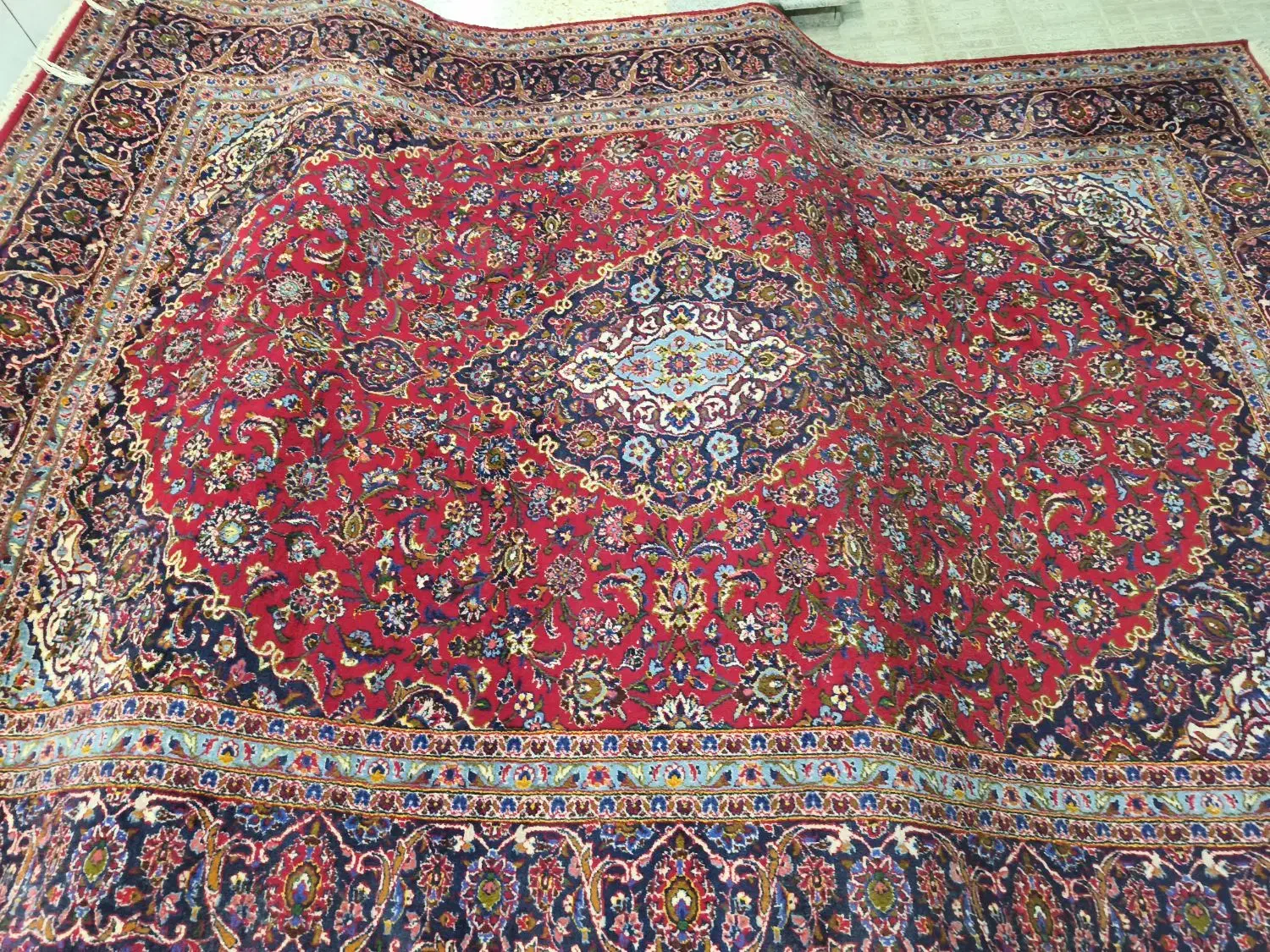 قالی دستباف نجف آبادی|فرش|شهرضا, |دیوار