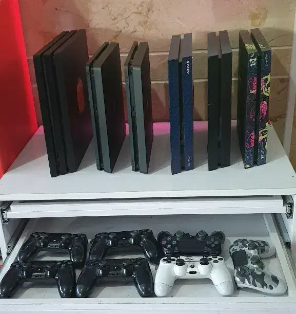 ps4 slim 500اکانتی|کنسول، بازی ویدئویی و آنلاین|ابهر, |دیوار