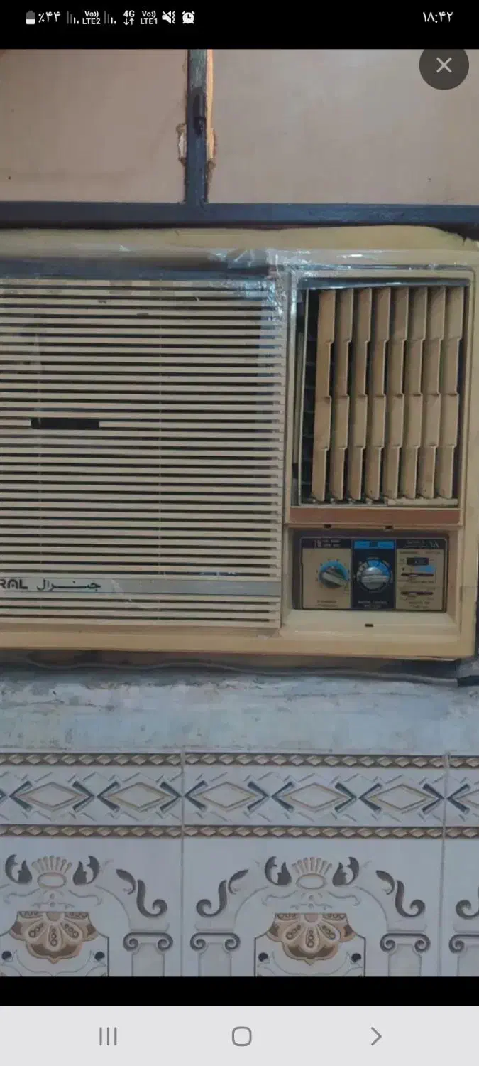 کولر گازی پنجره ای|کولر گازی و فن‌کوئل|امیدیه, |دیوار