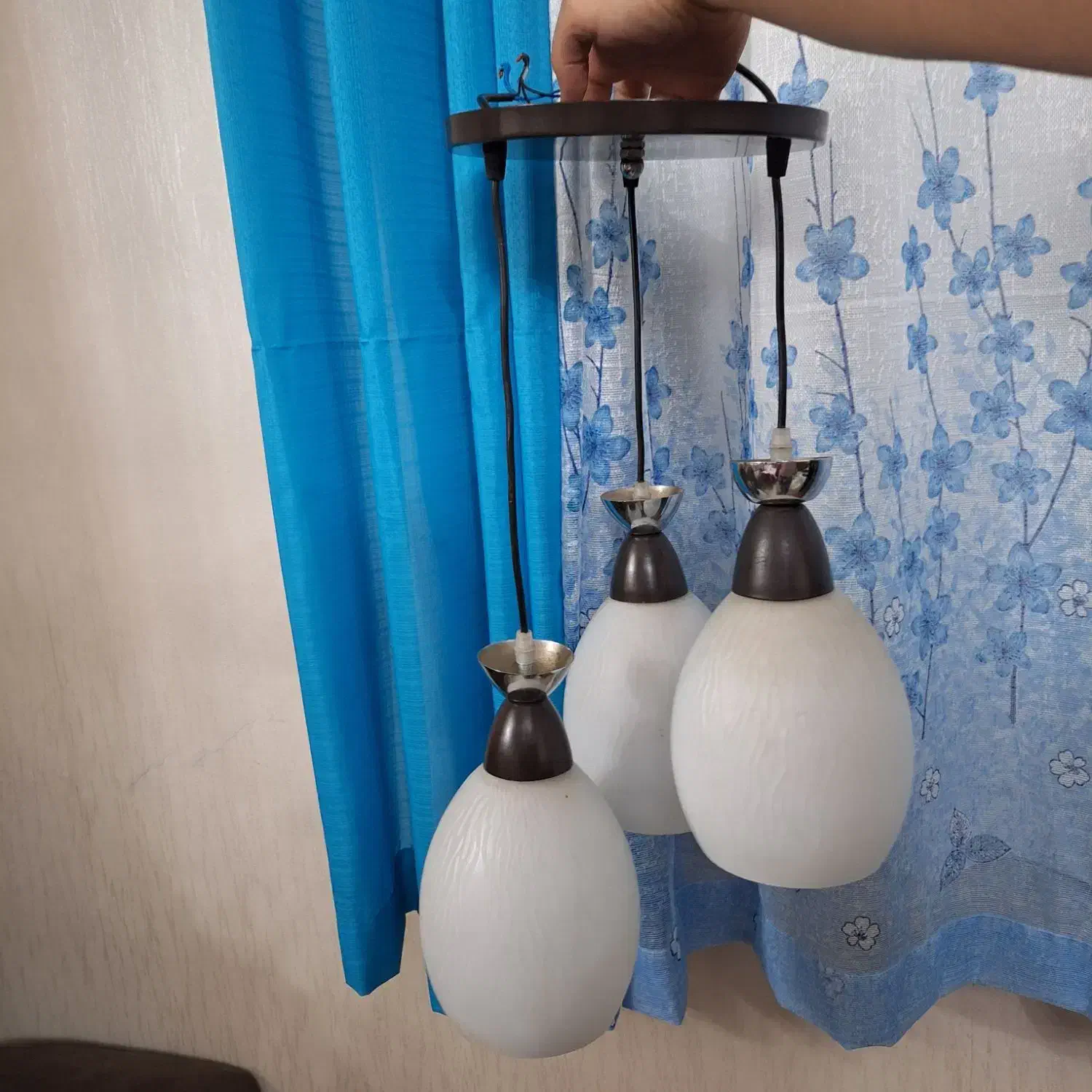 دو عدد لوستر در حد نو|لوستر و چراغ آویز|تهران, جوادیه تهرانپارس|دیوار