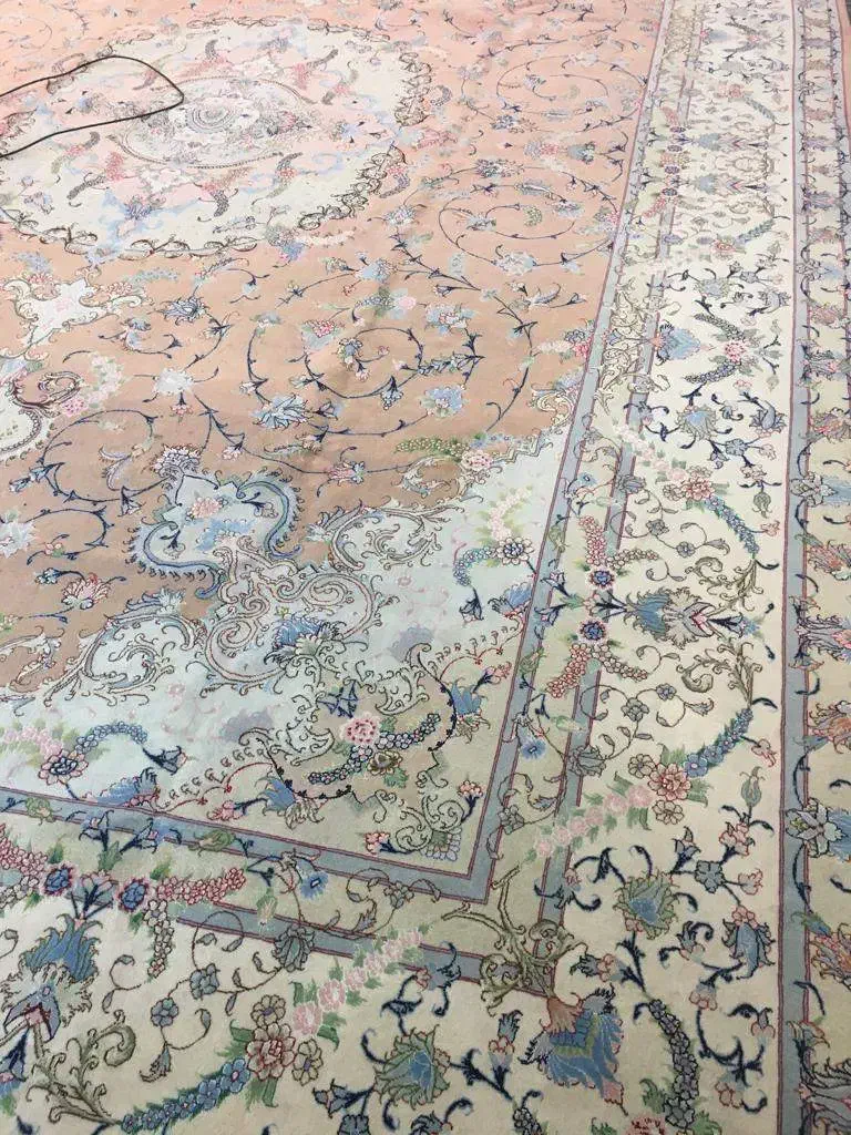 فرش 24 متری(6*4) دستباف تبریز خطیبی کارکرده سالم|فرش|کرج, فاز ۳ مهرشهر|دیوار