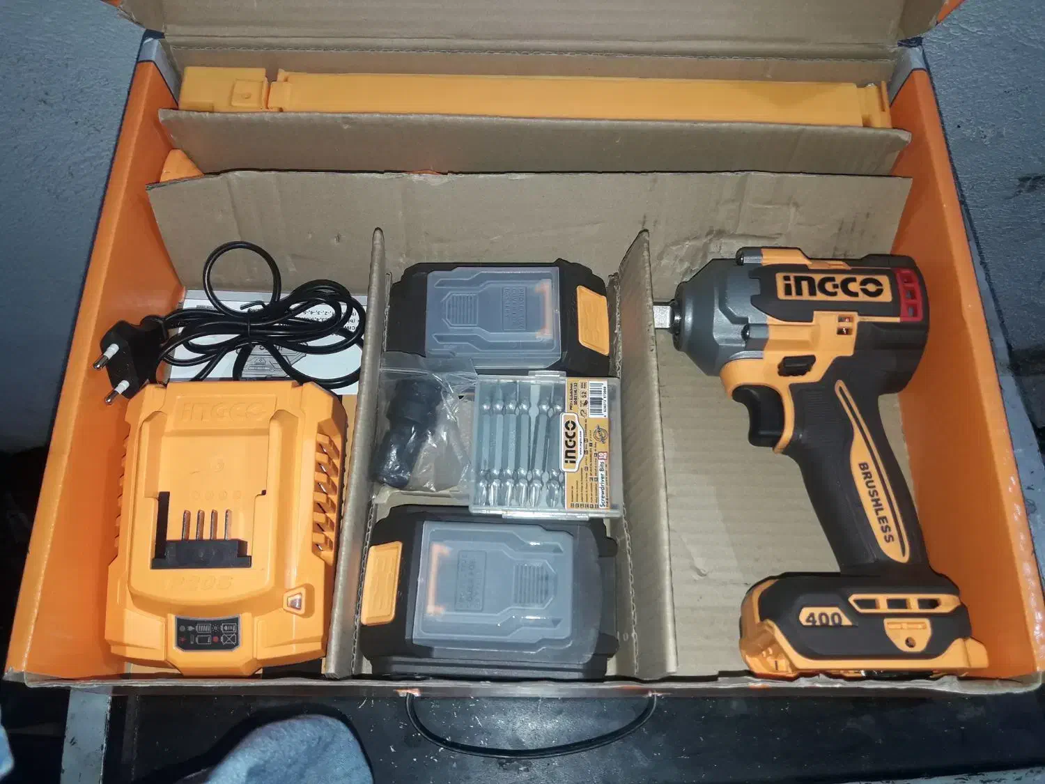 پک کامل بکس شارژی اینکو|ابزارآلات|صدرا-فارس, فاز ۱|دیوار