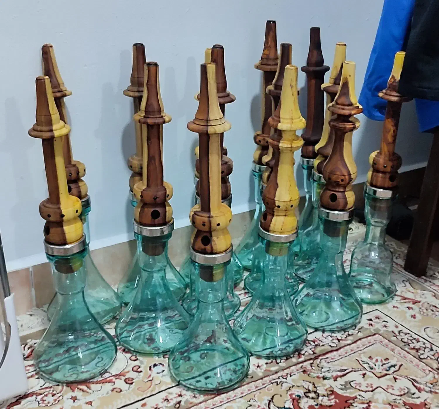 انواع تنه قلیان چوب جغ و گردو|کلکسیون و سرگرمی|رامهرمز, |دیوار