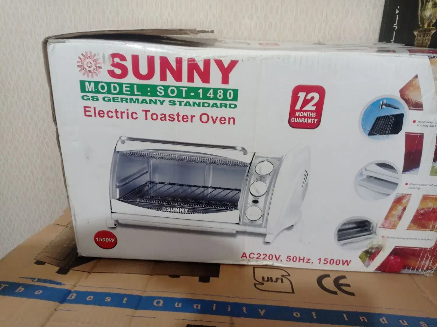 توستر سانی|اجاق گاز و لوازم برقی پخت‌وپز|گلبهار, شهر جدید گلبهار|دیوار