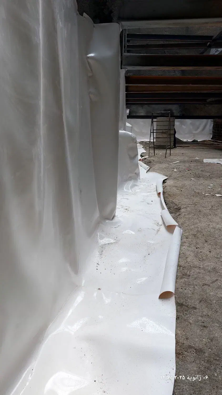 اجرای نمد بی وی سی با ورق ژئوممبران با وسایل کامل|خدمات پیشه و مهارت|تهران, طرشت|دیوار