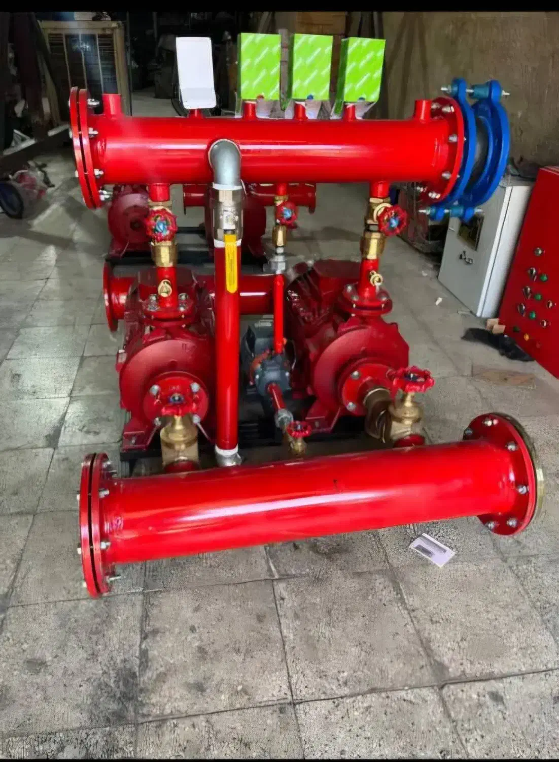 بوستر پمپ آتشنشانی بهار پمپ و پمپیران سه خط ضوابط|خدمات پیشه و مهارت|کیش, |دیوار