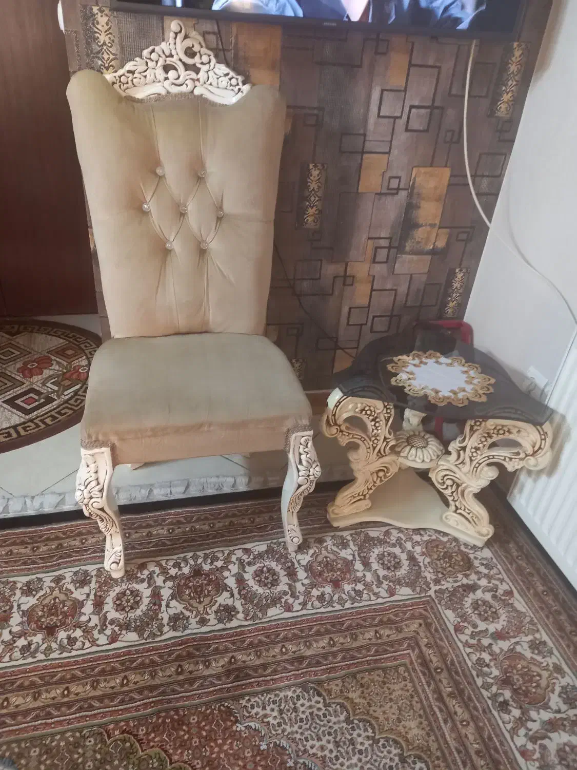 مبل هفت نفره|مبلمان خانگی و میز عسلی|تهران, تختی|دیوار