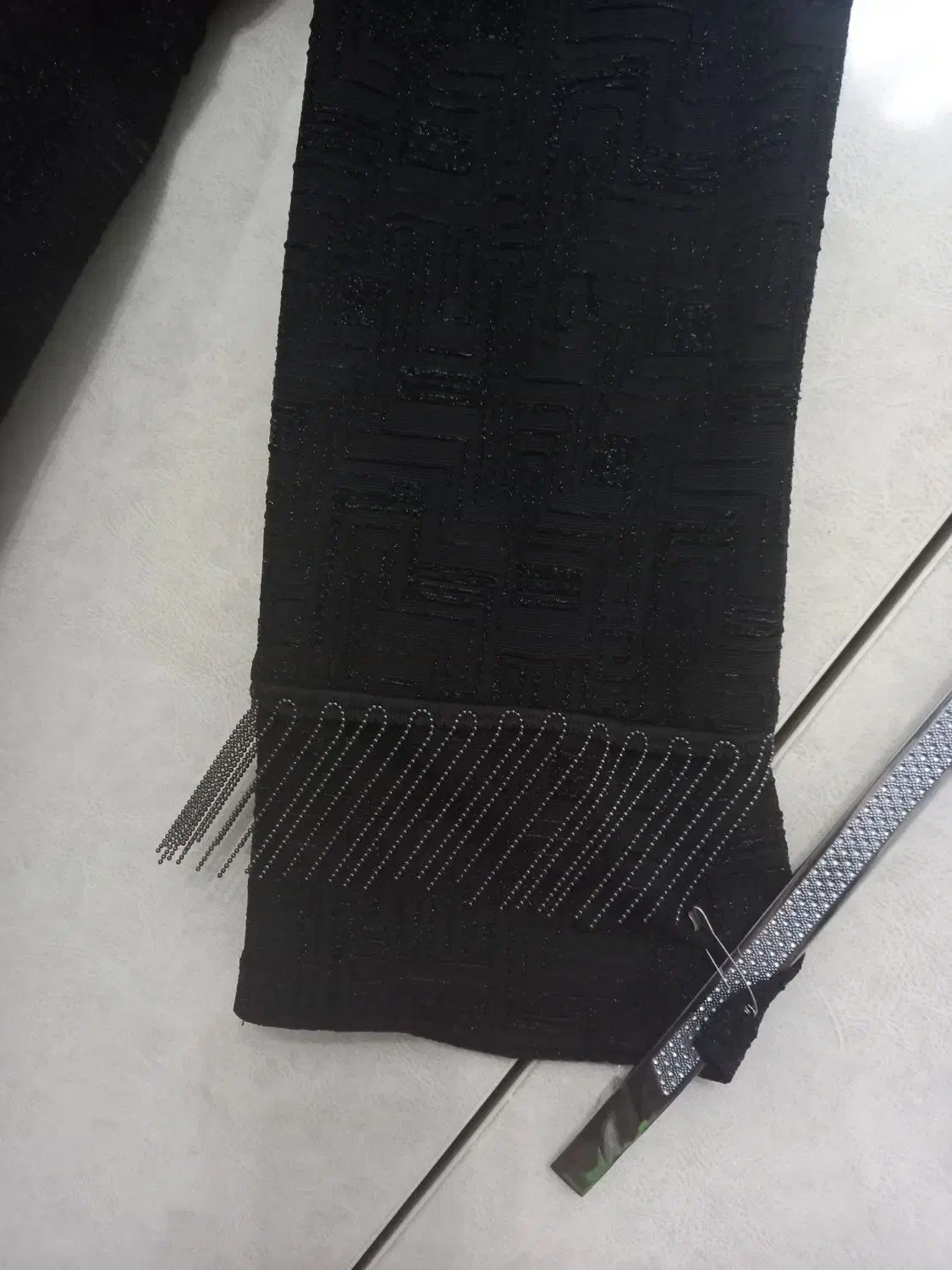 یک عدد مانتو مشکی کشی بلند مجلسی|لباس|کرمانشاه, |دیوار