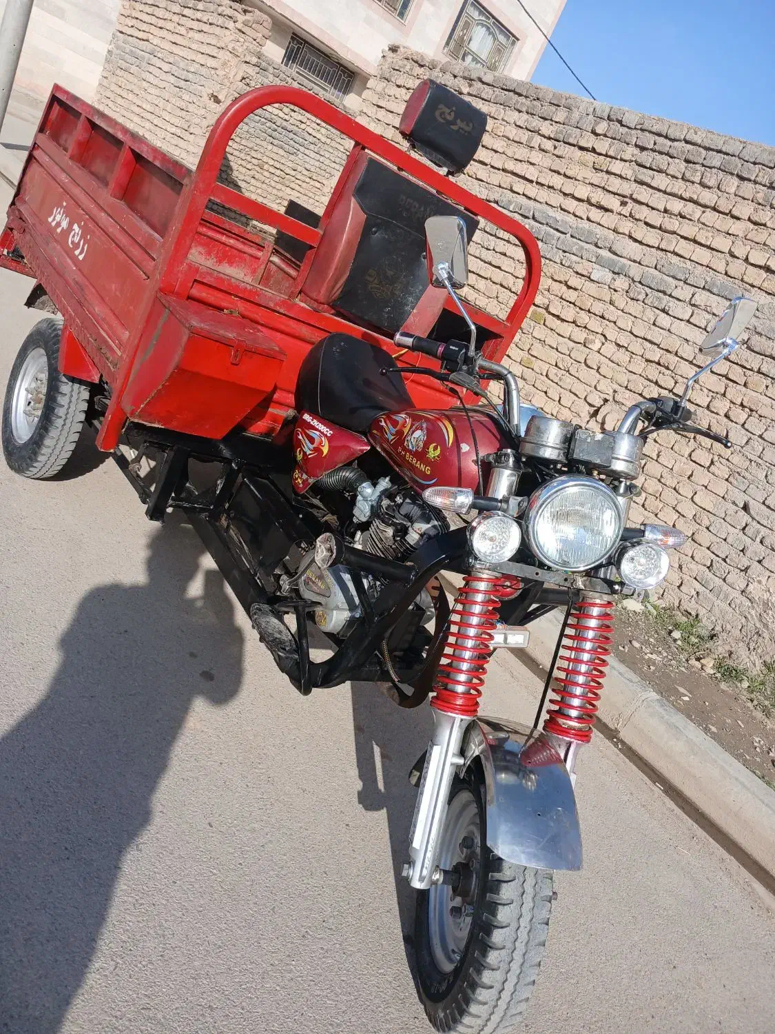 موتور سه چرخ بیرنج مدل 96 درحد نوع|موتورسیکلت|مشهد, شهید احمدی روشن|دیوار