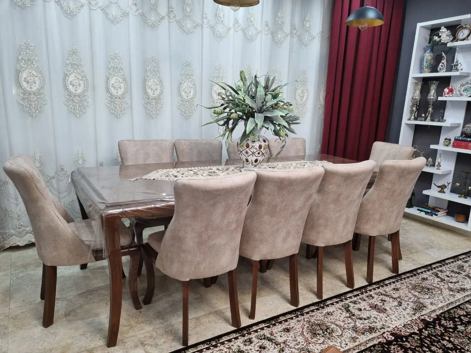 میز و صندلی غذاخوری ۱۰نفره|میز و صندلی غذاخوری|محمودآباد, |دیوار