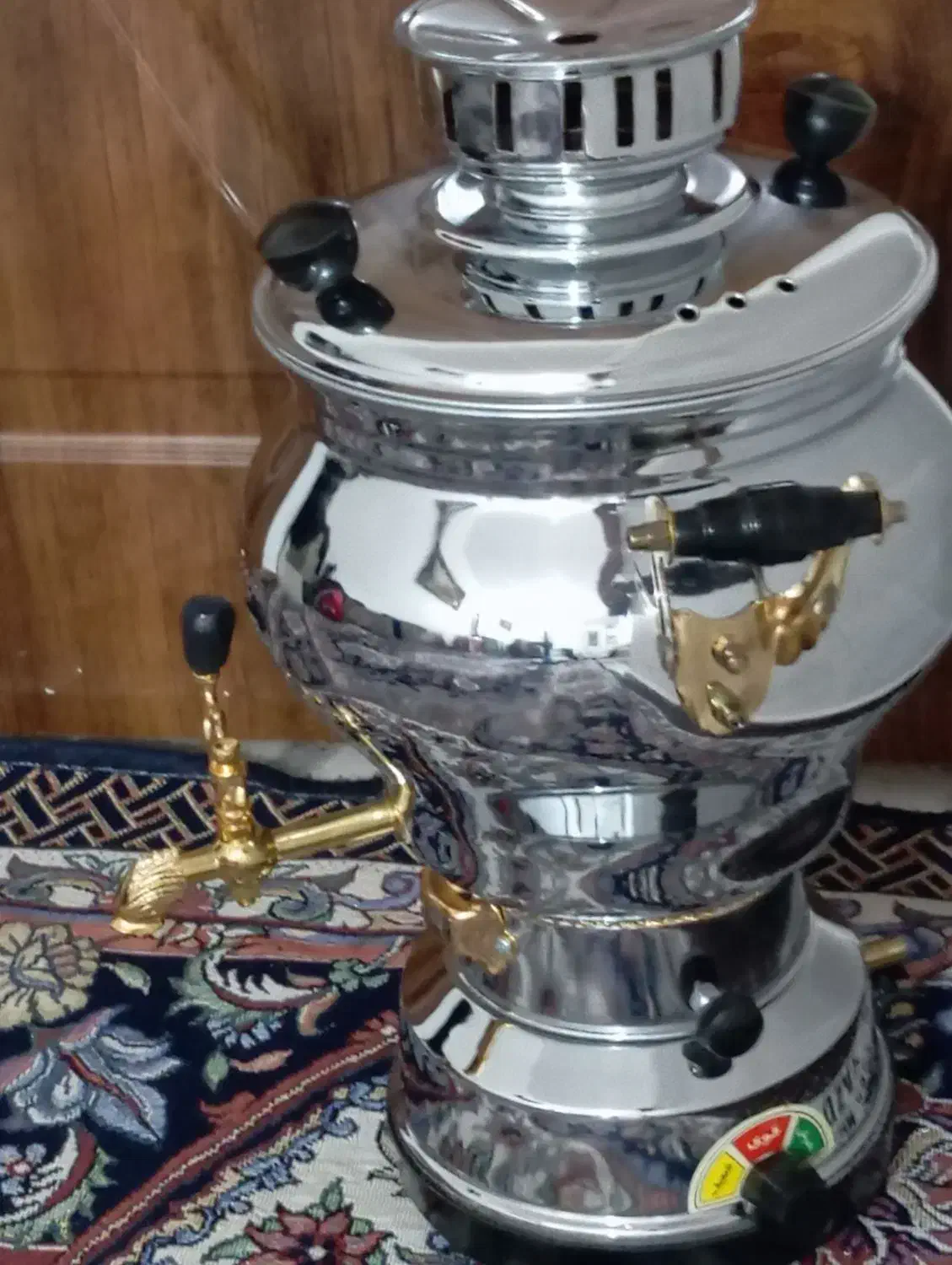 سماور ۶لیتری نو شبنم|سماور، چای‌ساز، قهوه‌ساز|مشکین‌دشت, |دیوار