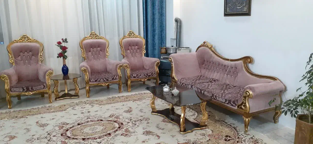 مبل استیل۹نفره|مبلمان خانگی و میز عسلی|مشهد, امیریه|دیوار