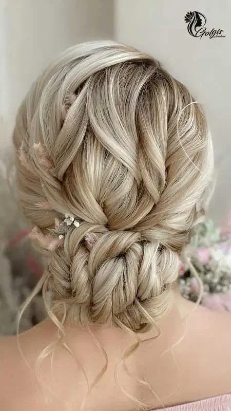 مدل شنیون بلوند|خدمات آرایشگری و زیبایی|شیروان (خراسان), |دیوار