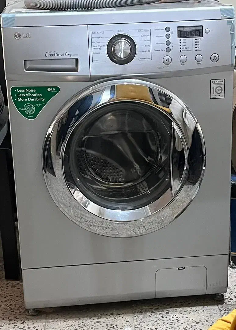 لباسشویی 8 کیلو ال جی|ماشین لباسشویی و خشک‌کن لباس|جهرم, |دیوار
