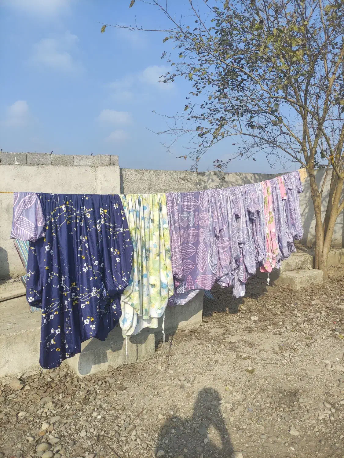 رو تختی های دست دوم.پارچه پنبه خور تشک و بالشت|سرویس روتختی|رشت, جانبازان|دیوار