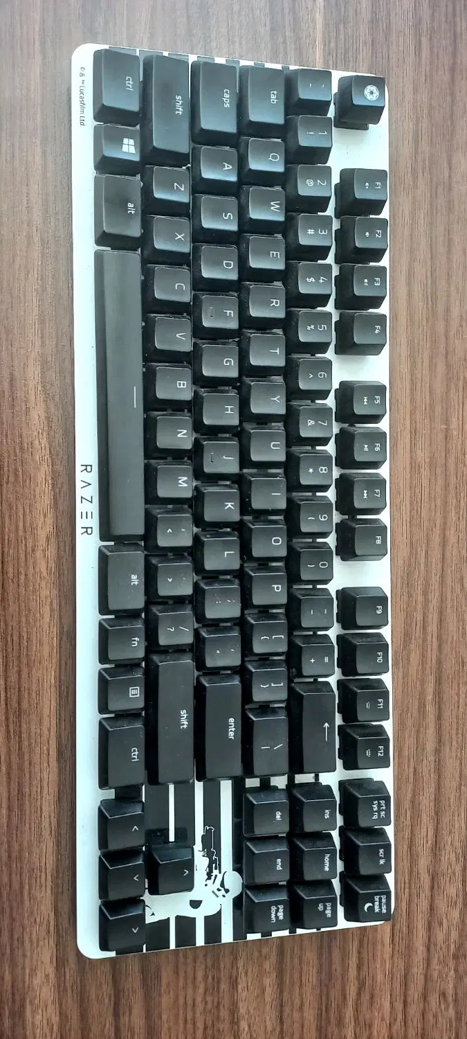 کیبورد Razer blackwidow lite tkl stormtrooper|قطعات و لوازم جانبی رایانه|ابریشم, |دیوار