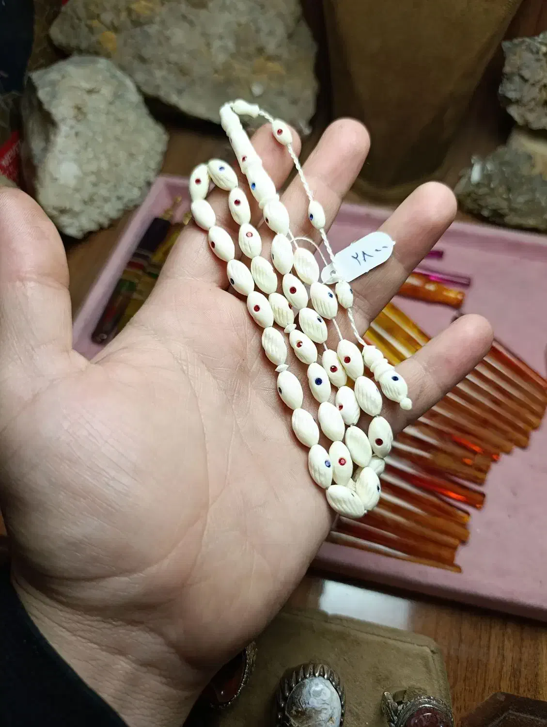 تسبیح استخوان کارترک|بدلیجات|ارومیه, |دیوار