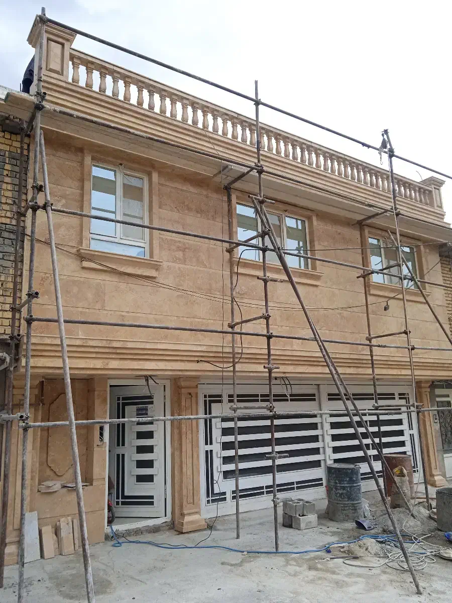 صفر تا صد اجرای نمای ساختمان|خدمات پیشه و مهارت|مرودشت, فاز اول شهرک فرهنگیان|دیوار