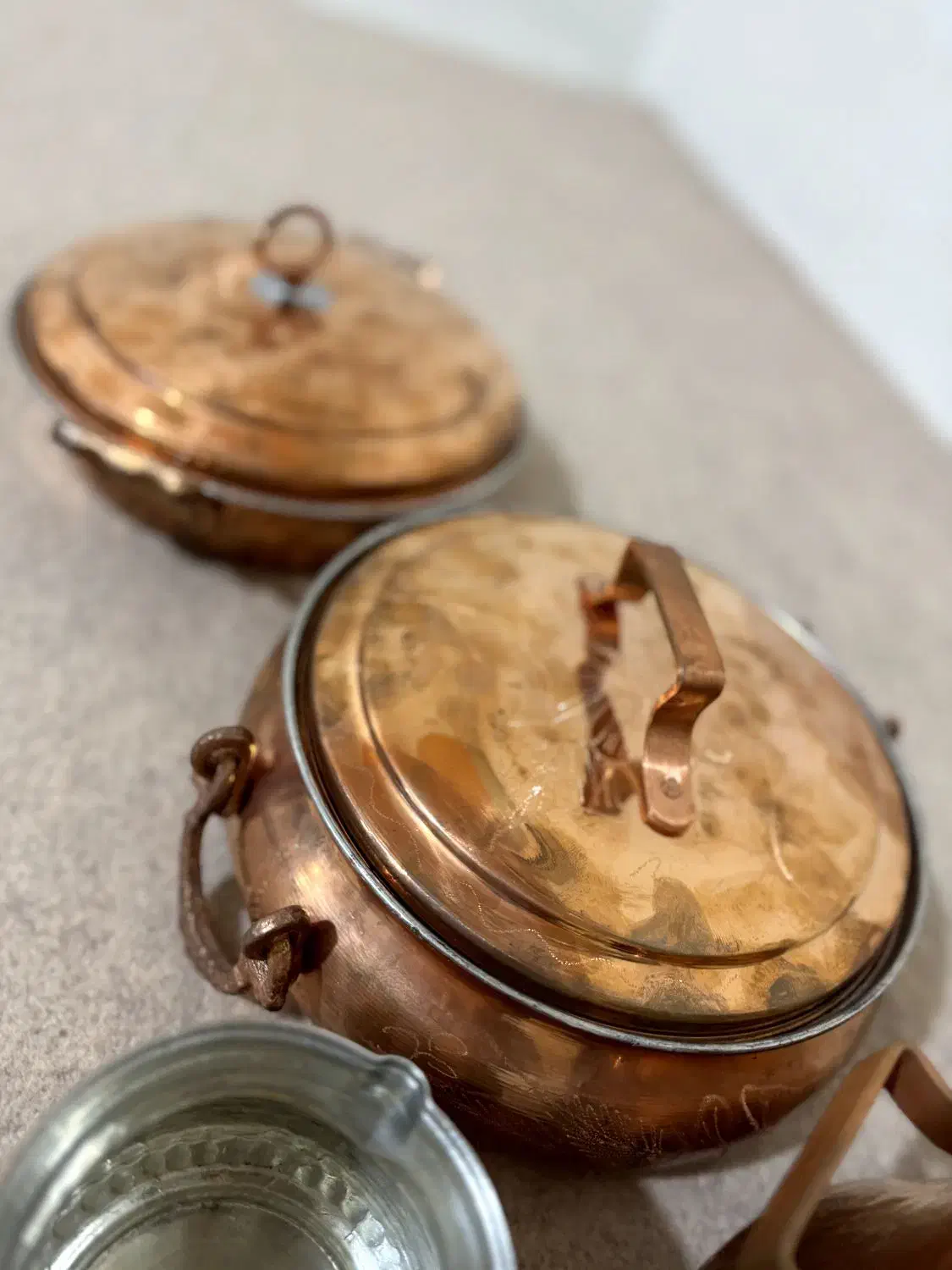 ظروف مسی اصل کرمان|ظروف پخت‌وپز|ایلام, |دیوار