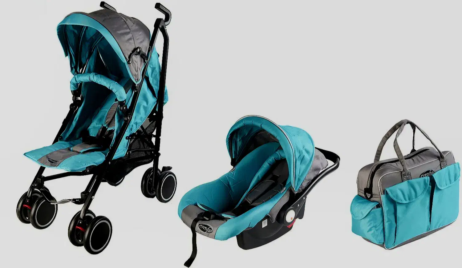 ست کالسکه و کریر و کیف مارک ایون فلو|کالسکه و لوازم جانبی|شهرکرد, |دیوار