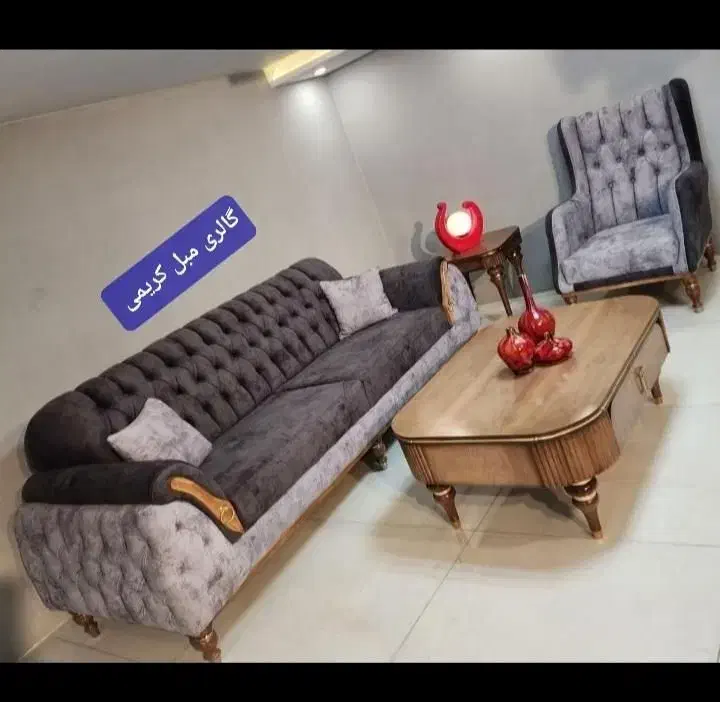 مبلمان کریمی مبل چستر و مینیمال و...موجود میباشد .|مبلمان خانگی و میز عسلی|رباطکریم, رباطکریم|دیوار