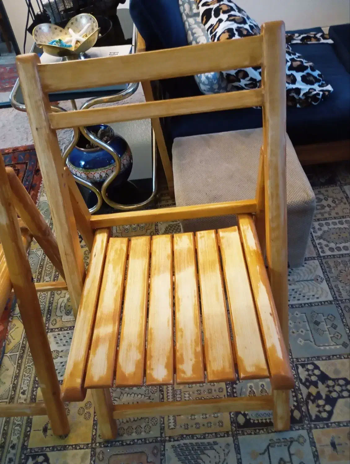 صندلی ایکیا ( تاشو )|صندلی و نیمکت|شاهین‌شهر, فردوسی|دیوار