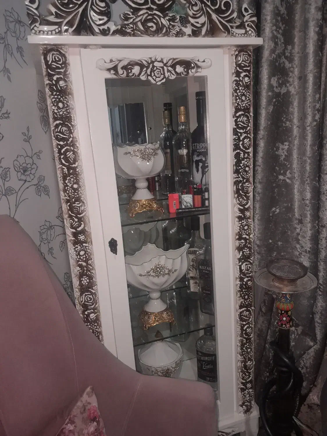 بوفه|بوفه، ویترین، کنسول|محمدیه-قزوین, |دیوار