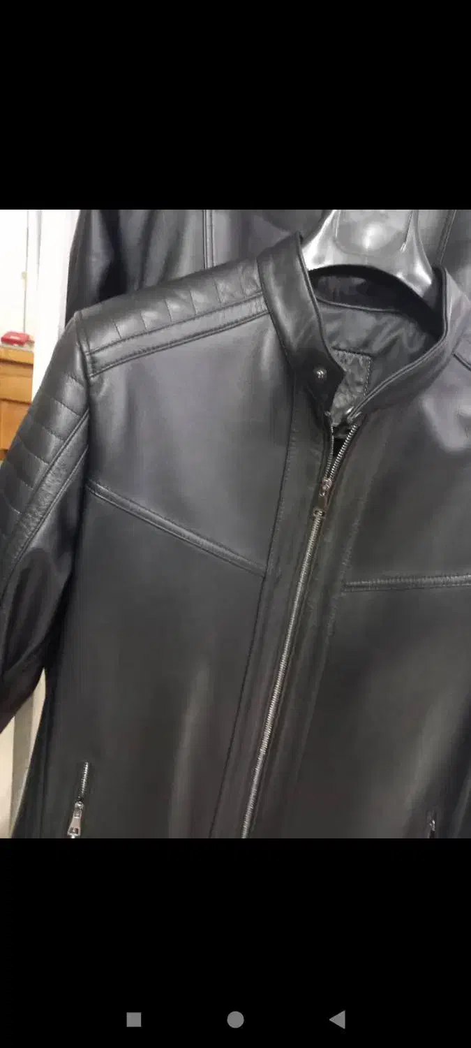 کاپشن چرم مردانه و زنانه ۲۰۲۵|لباس|میانه, |دیوار