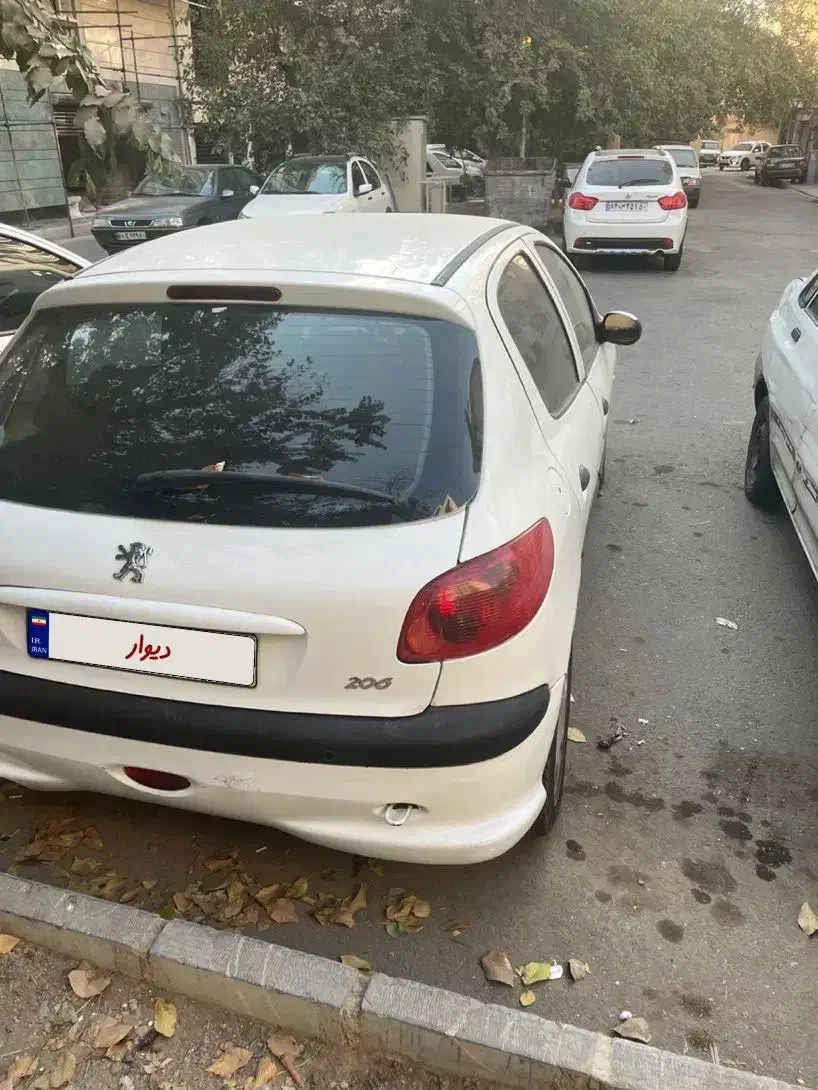 ۲۰۶ تیپ ۵ مدل ۹۶ دوررنگ|خودرو سواری و وانت|تهران, نازیآباد|دیوار