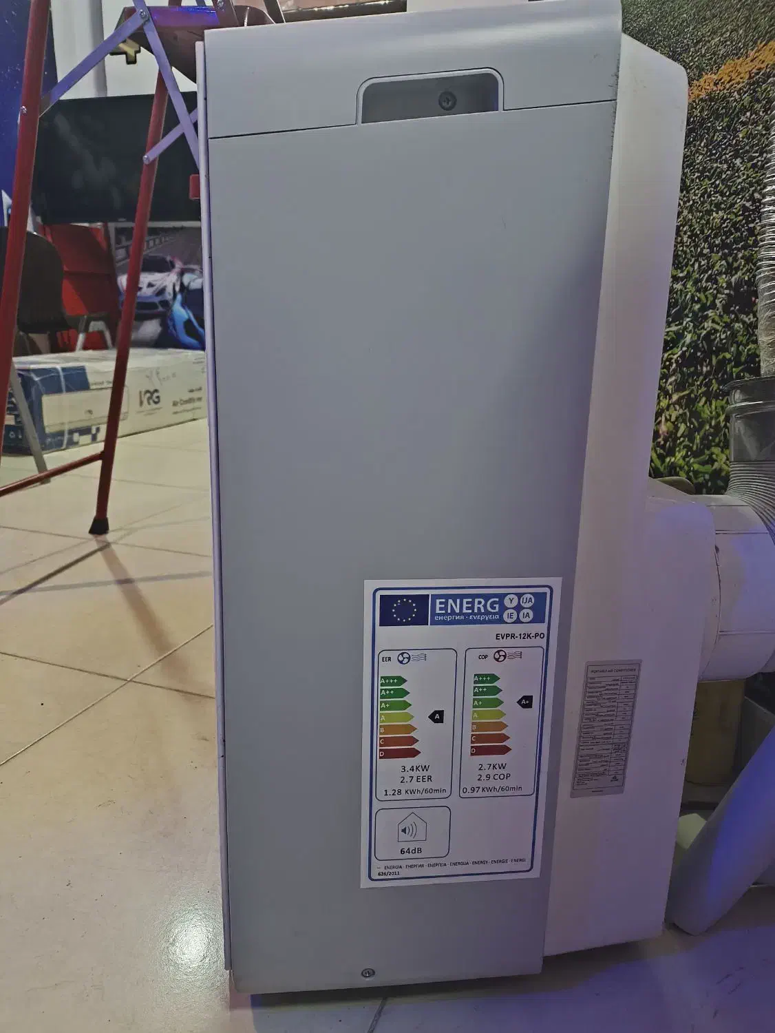 کولر گازی پرتابل ایوولی اصل ایتالیا|کولر گازی و فن‌کوئل|رامسر, |دیوار