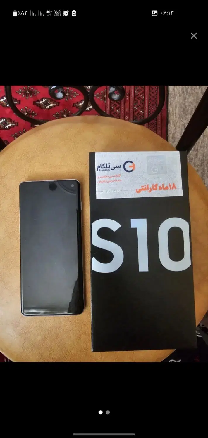 samsung s10 128G|موبایل|ملایر, |دیوار