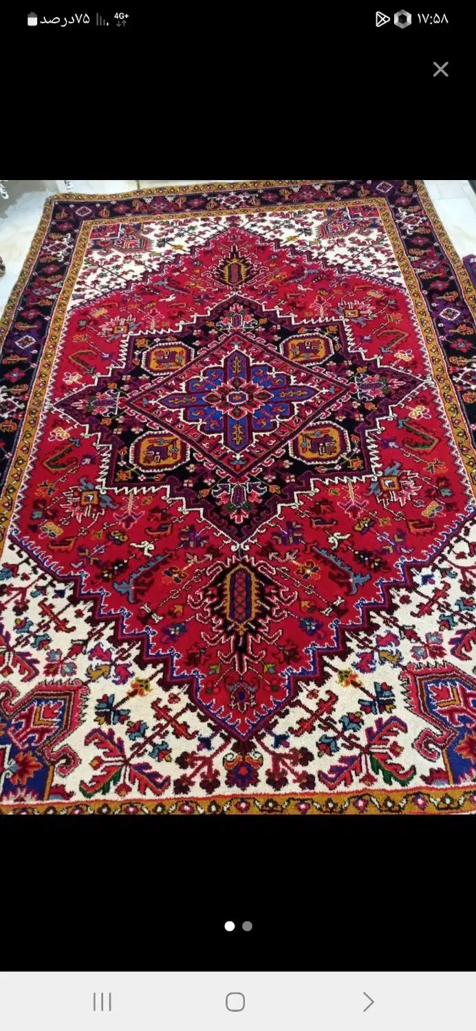 ۴ تخته فرش دستباف ۶متری مهربان|فرش|تبریز, |دیوار