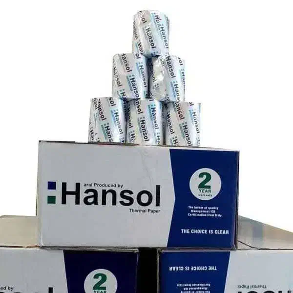 فروش رول حرارتی کاغذ حرارتی هانسول  لیبل و ریبون|پرینتر، اسکنر، کپی، فکس|تهران, سلسبیل جنوبی|دیوار