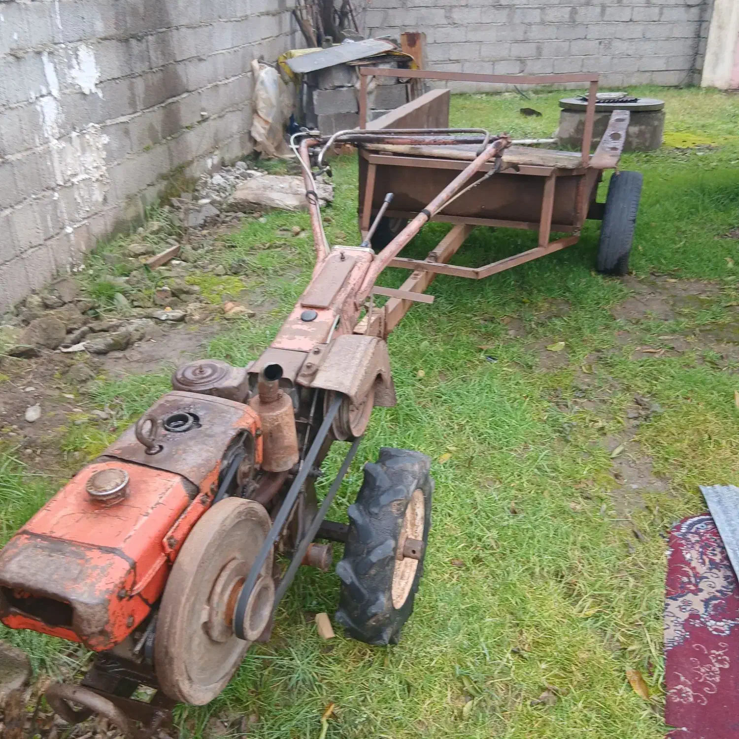 تیلر کشاورزی ۵/۵|ابزارآلات|کوچصفهان, |دیوار