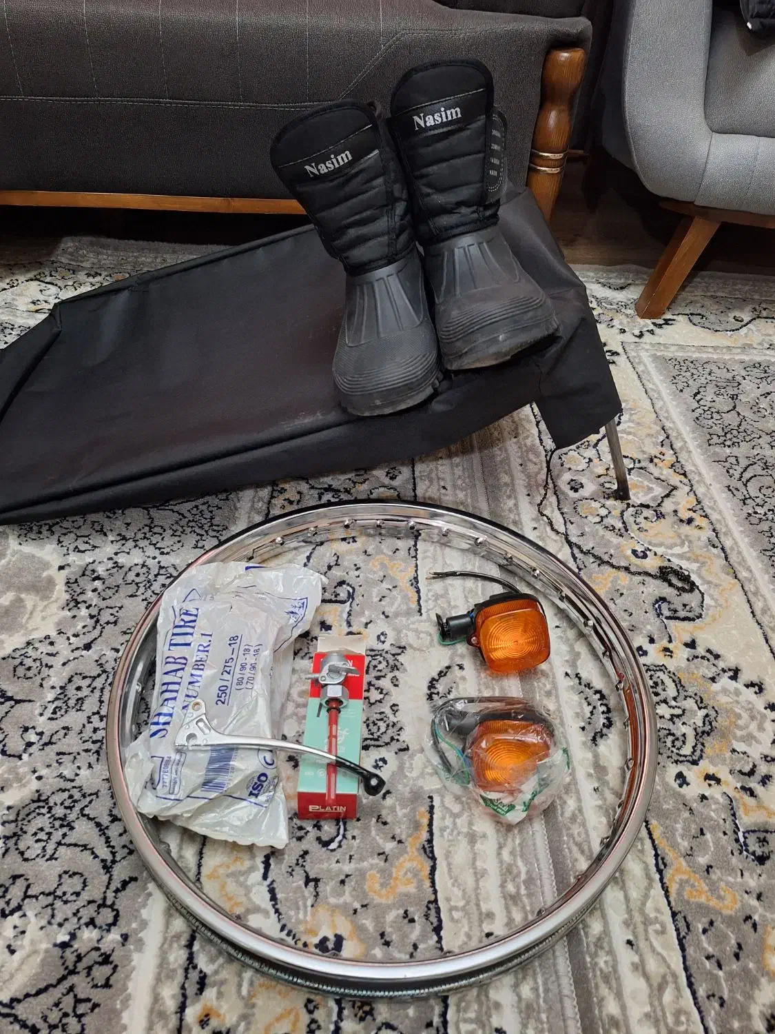 تعدادی لوازم هوندا کویر|قطعات یدکی و لوازم جانبی|کرج, کلاک نو|دیوار