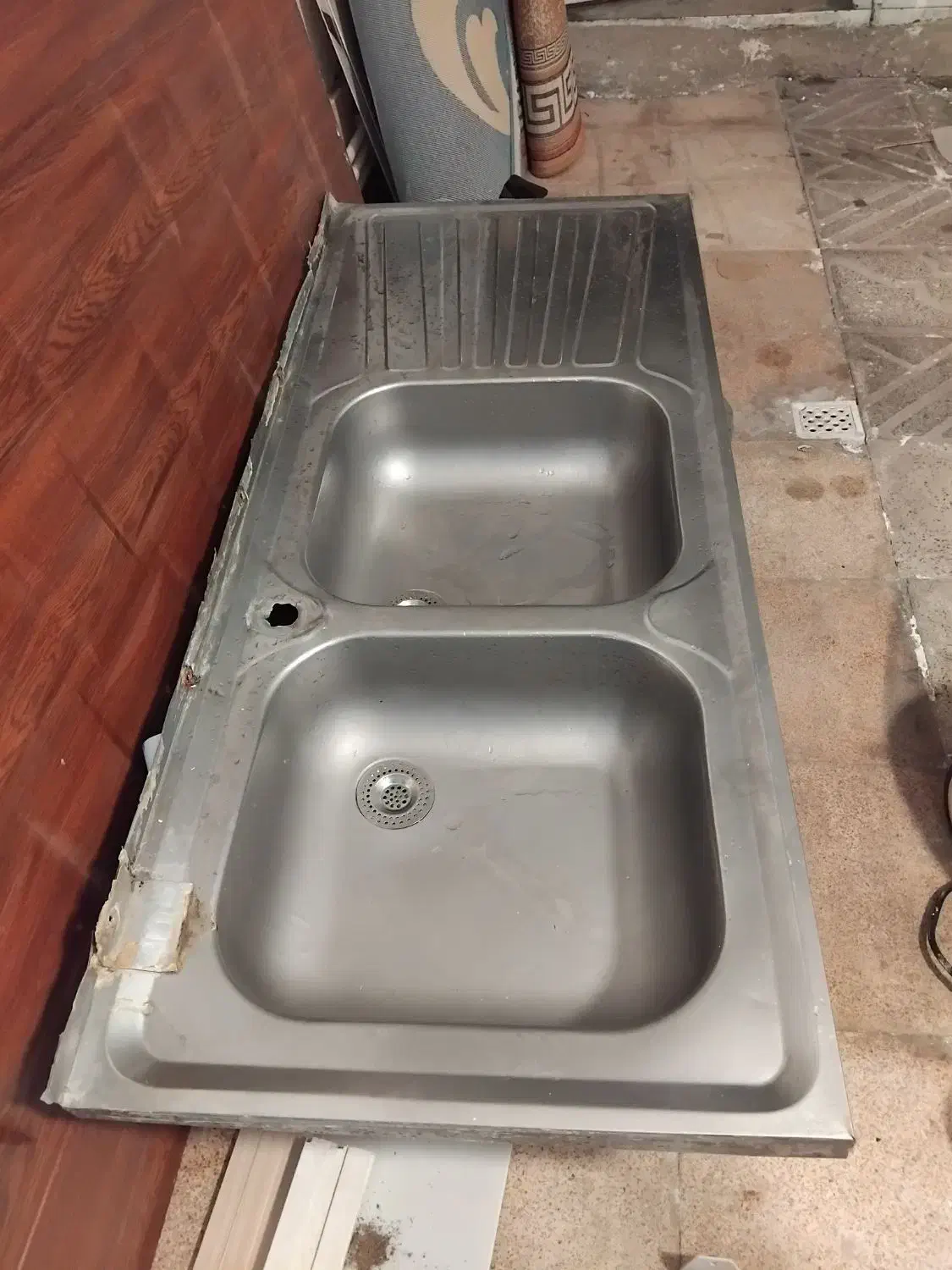 سینک ظرفشویی|آب‌چکان و نظم‌دهنده ظروف|ارومیه, |دیوار