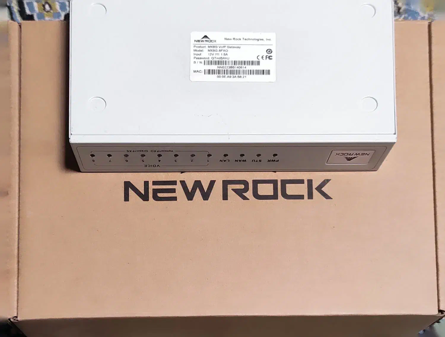 گیت‌وی 8 پورت FXO نیوراک Newrock MX8g-8FXO|مودم و تجهیزات شبکه|تهران, تهرانسر مرکزی|دیوار